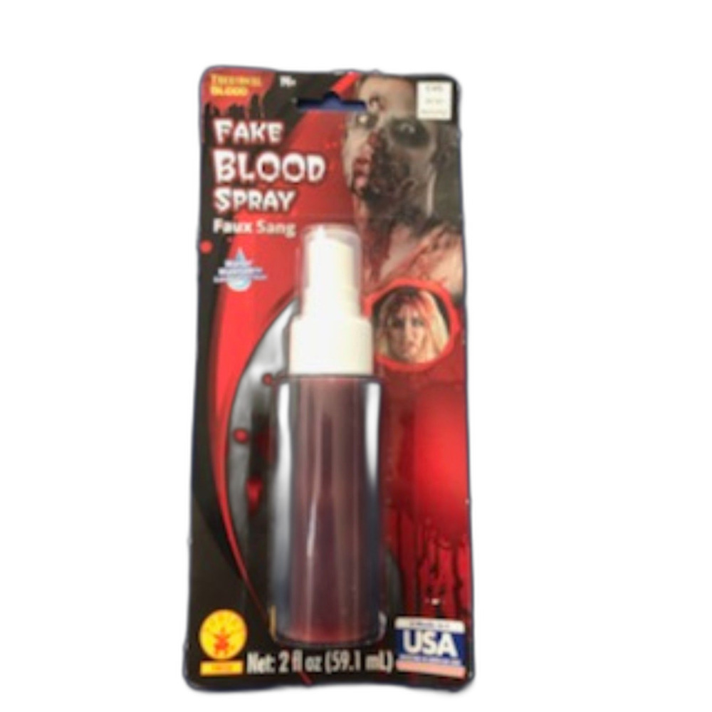 Halloween Fake Blood Spray Costume Special Effects Gore Makeup Scary Horror 2 oz